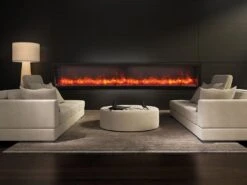 Amantii Panorama Series 88-In Deep Built In Electric Fireplace