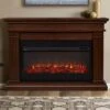 Beau Infrared Electric Fireplace Mantel Package In Dark Walnut - 8080E -DW -electric fireplace Store Beau 8080E DW MZ 850cb8de 58a4 4753 8995 d3a4f71b3da3