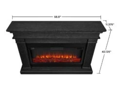 Beau Infrared Electric Fireplace Mantel Package In Grey -electric fireplace Store Beau 8080E GRY LA cbe8d912 8dc6 499b bdf4 c2b1f80d5429