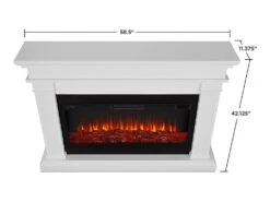 Beau Infrared Electric Fireplace Mantel Package In White -electric fireplace Store Beau 8080E W LA 7034b299 122c 492d bcf3 c6d2832463a4
