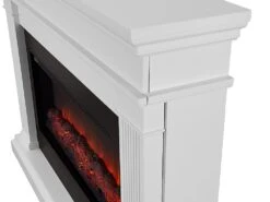 Beau Infrared Electric Fireplace Mantel Package In White -electric fireplace Store Beau 8080E W MZ4 c33f4a19 aced 42fa 8afd 3d1edefbdf3c