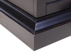 Bennett Infrared Electric Fireplace TV Stand In Farmhouse Ebony -electric fireplace Store Bennett66 ASMM 017 2461 S502 T silo2