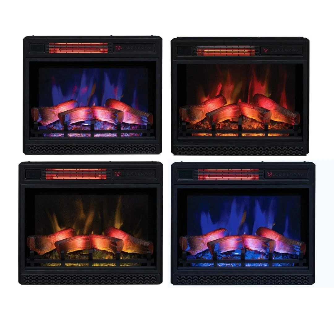 Modern Ember Lauderdale Electric Fireplace Mantel Package In White 10 Modern Ember Lauderdale Electric Fireplace Mantel Package In White - Image 10