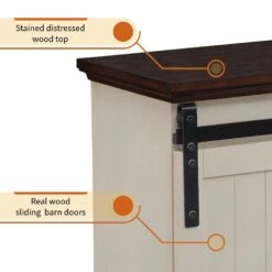 Hogan 66-in Farmhouse Fireplace TV Stand In Weathered White -electric fireplace Store Classicflame Hogan Media Product Highlights 1