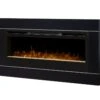 Dimplex Cohesion Black Wall Fireplace Surround