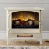Country Living Cream Infrared Electric Fireplace Stove Heater 25 Country Living Cream Infrared Electric Fireplace Stove Heater -electric fireplace Store Country Living 24 In Stove Cream Lifestyle Close Crop