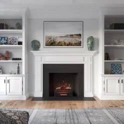 Country Living 23-in Infrared Electric Fireplace Log Set -electric fireplace Store Country Living CL LS 812 1 23 in Infrared Electric Log Set Straight Lifestyle