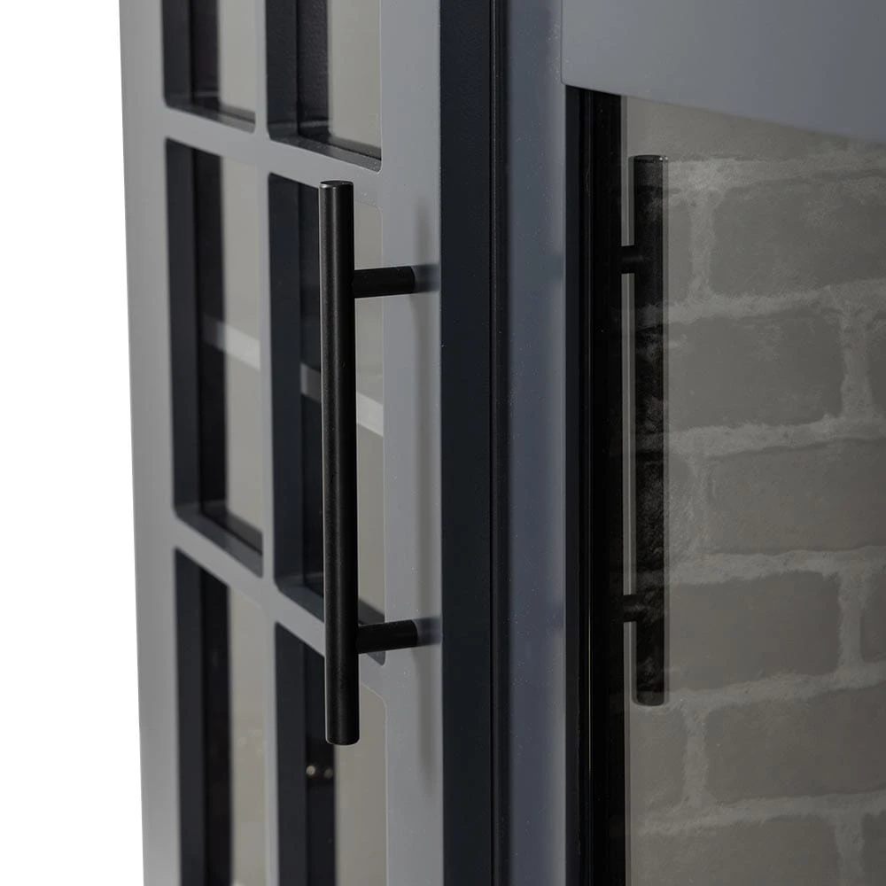 Dalton 60-in Steel Blue Electric Fireplace TV Stand 15 Dalton 60-in Steel Blue Electric Fireplace TV Stand - Image 15