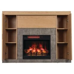Country Living Graham Electric Fireplace Mantel Package -electric fireplace Store Country Living Graham Silo Straight