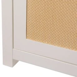 Inlet Cove 57-in Electric Fireplace TV Stand -electric fireplace Store Country Living Inlet Cove TV Stand Angled Base Detail Silo