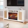 Inlet Cove 57-in Electric Fireplace TV Stand 6 Inlet Cove 57-in Electric Fireplace TV Stand -electric fireplace Store Country Living Inlet Cove TV Stand Lifestyle Angled Cropped