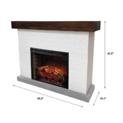 Country Living Jackson Electric Fireplace Mantel Package -electric fireplace Store Country Living Jackson Dimensions