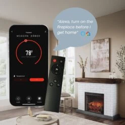 Country Living Jackson Electric Fireplace Mantel Package -electric fireplace Store Country Living Jackson Smart Tech