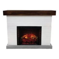 Country Living Jackson Electric Fireplace Mantel Package -electric fireplace Store Country Living Jackson Straight