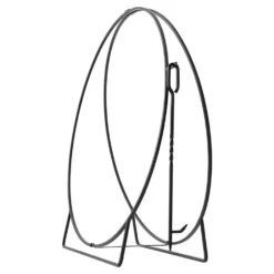 Country Living Lone Pine 38-in Log Holder With Poker -electric fireplace Store Country Living Lone Pine 37 In Log Rack w Poker Silo Side