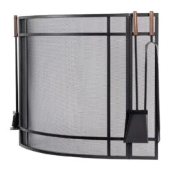 Country Living Mariposa Creek Fireplace Screen With Tool Set -electric fireplace Store Country Living Mariposa Creek Fireplace Screen Tool Set Angled Silo 5e1802b5 64aa 40df a411 73d4a12e91c0