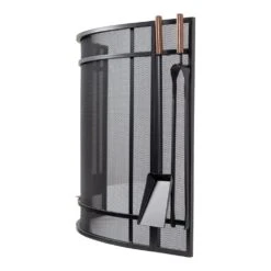 Country Living Mariposa Creek Fireplace Screen With Tool Set -electric fireplace Store Country Living Mariposa Creek Fireplace Screen Tool Set Detail 1