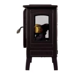 Country Living Bronze Infrared Electric Fireplace Stove Heater 26 Country Living Bronze Infrared Electric Fireplace Stove Heater -electric fireplace Store Country Living Stove CL FS 696 1 Bronze Detail Side