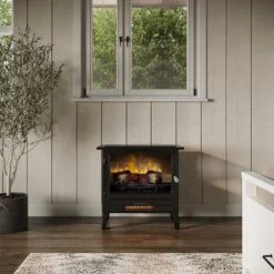 Country Living Bronze Infrared Electric Fireplace Stove Heater 30 Country Living Bronze Infrared Electric Fireplace Stove Heater -electric fireplace Store Country Living Stove CL FS 696 1 Bronze Straight Lifestyle Full 1