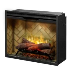 Dimplex 30" Revillusion Electric Firebox Herringbone Brick 16 Dimplex 30" Revillusion Electric Firebox Herringbone Brick -electric fireplace Store Dimplex 30 in Revillusion RBF30 FG Silo Angled 2