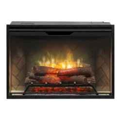 Dimplex 36" Revillusion Built-In Electric Firebox Herringbone Brick -electric fireplace Store Dimplex 36 in Revillusion RBF36 FG Silo Straight 1