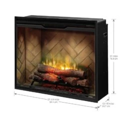 Dimplex 36" Revillusion Portrait Electric Firebox Herringbone Brick 17 Dimplex 36" Revillusion Portrait Electric Firebox Herringbone Brick -electric fireplace Store Dimplex 36 in Revillusion RBF36P FG Dimensions d58a4e2c f54c 426a 9679 6222ace85aa8