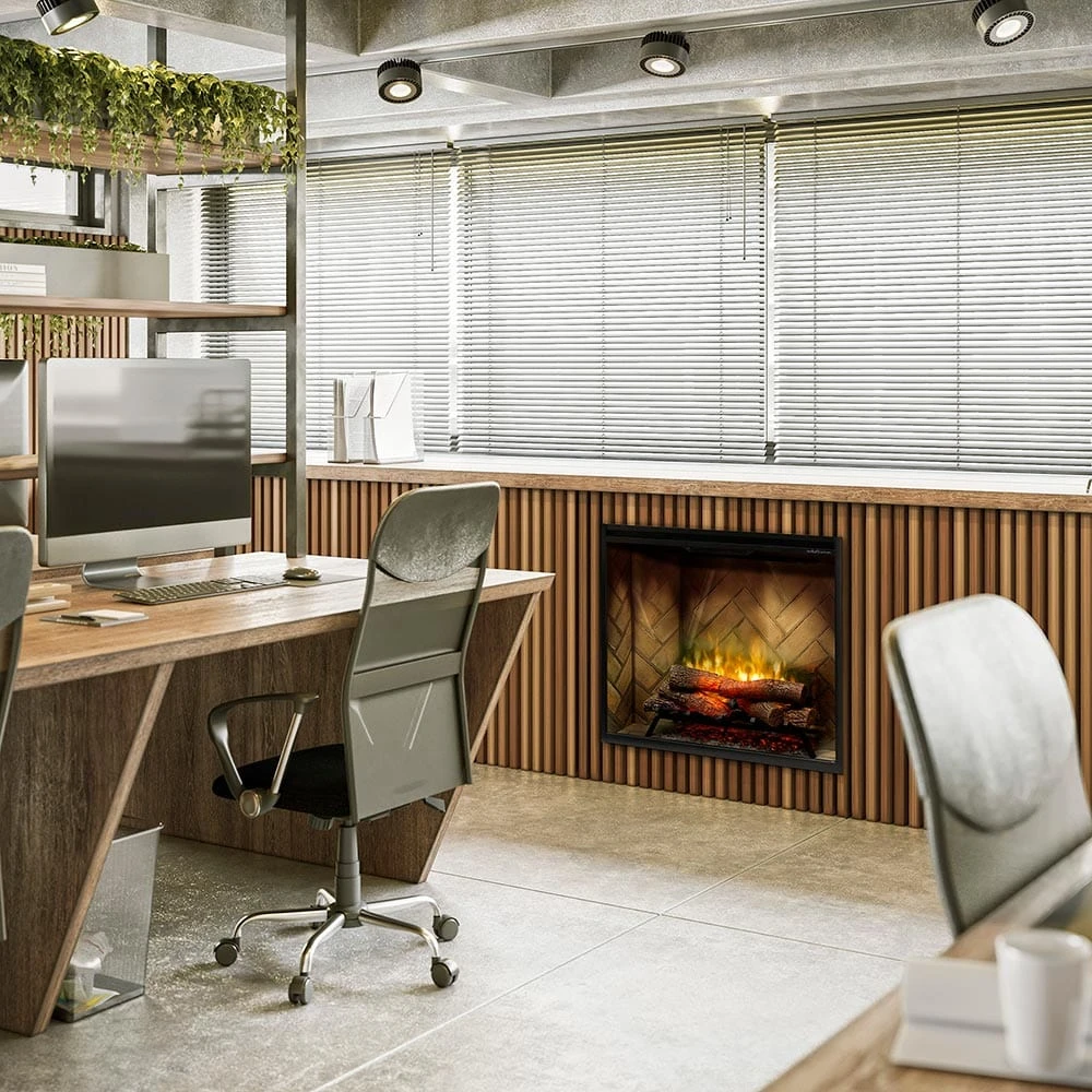 Dimplex 36" Revillusion Portrait Electric Firebox Herringbone Brick 8 Dimplex 36" Revillusion Portrait Electric Firebox Herringbone Brick - Image 8