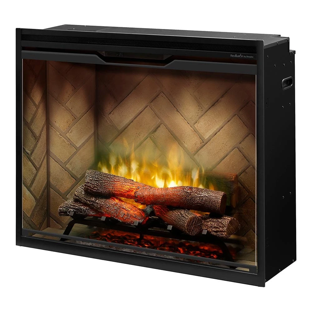 Dimplex 36" Revillusion Portrait Electric Firebox Herringbone Brick 5 Dimplex 36" Revillusion Portrait Electric Firebox Herringbone Brick - Image 5