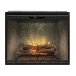 Dimplex 36" Revillusion Portrait Electric Firebox Weathered Concrete 15 Dimplex 36" Revillusion Portrait Electric Firebox Weathered Concrete -electric fireplace Store Dimplex 36 in Revillusion RBF36PWC FG Silo Straight 2