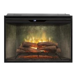 Dimplex 36" Revillusion Electric Firebox Weathered Concrete -electric fireplace Store Dimplex 36 in Revillusion RBF36WC FG Silo Straight 2