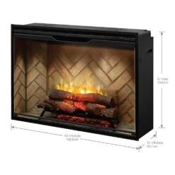 Dimplex 42" Revillusion Electric Firebox Herringbone Brick -electric fireplace Store Dimplex 42 in Revillusion RBF42 FG Dimensions 9cbb0a2b 6003 4d2e b784 a31620fcc3ce