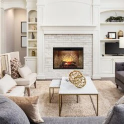 Dimplex 42" Revillusion Electric Firebox Herringbone Brick -electric fireplace Store Dimplex 42 in Revillusion RBF42 FG Lifestyle 2