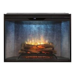 Dimplex 42" Revillusion Electric Firebox Weathered Concrete -electric fireplace Store Dimplex 42 in Revillusion RBF42WC FG Silo Straight 1