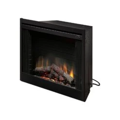 Dimplex 39-In Purifire Deluxe Built-in Electric Fireplace -electric fireplace Store Dimplex BF39DXP Angled Silo