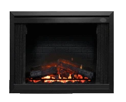 Dimplex 39-In Purifire Deluxe Built-in Electric Fireplace -electric fireplace Store Dimplex BF39DXP Firebox Insert Logs Animated Gig GIFs
