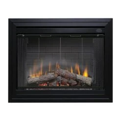 Dimplex 39-In Purifire Deluxe Built-in Electric Fireplace -electric fireplace Store Dimplex BF39DXP With Trim Bi Fold Doors Silo