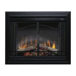 Dimplex 39-In Purifire Deluxe Built-in Electric Fireplace -electric fireplace Store Dimplex BF39DXP With Trim Swing Doors Silo