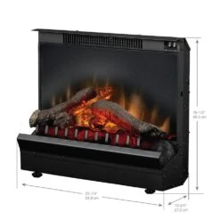 Dimplex 23-in Deluxe Electric Fireplace Log Set 13 Dimplex 23-in Deluxe Electric Fireplace Log Set -electric fireplace Store Dimplex DFI2310 Log Set Dimensions