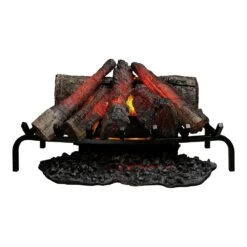 Dimplex 28-in Premium Electric Fireplace Log Set -electric fireplace Store Dimplex DLG1058 Log Set Straight Cutout