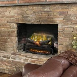 Dimplex 20-in Revillusion Electric Fireplace Log Set W/ Ashmat 24 Dimplex 20-in Revillusion Electric Fireplace Log Set W/ Ashmat -electric fireplace Store Dimplex DLG920 Log Set Installed