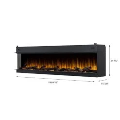 Dimplex Ignite Ultra 100-in Linear Electric Fireplace -electric fireplace Store Dimplex Ignite Ultra ULT100 Dimensions