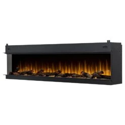 Dimplex Ignite Ultra 100-in Linear Electric Fireplace -electric fireplace Store Dimplex Ignite Ultra ULT100 Silo Angled