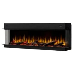 Dimplex Ignite Ultra 74-in Linear Electric Fireplace -electric fireplace Store Dimplex Ignite Ultra ULT74 Silo Angled