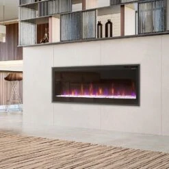 Dimplex 50-In Multi-Fire Slim Electric Fireplace -electric fireplace Store Dimplex PLF5014 XS Black Lifestyle 3