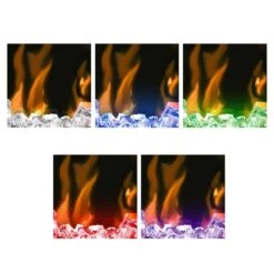 Dimplex IgniteXL 50-In Electric Fireplace W/ Driftwood Log Kit -electric fireplace Store Dimplex XLF detail flames