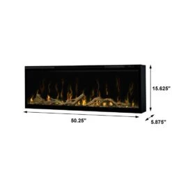 Dimplex IgniteXL 50-In Electric Fireplace W/ Driftwood Log Kit -electric fireplace Store Dimplex XLF50 Black Driftwood Media Dimensions 30d8755d 9dcc 4ade 91cf 8f7e7c51bd39