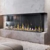 Dimplex IgniteXL Bold 50-In Smart Linear Electric Fireplace -electric fireplace Store Dimplex XLF5017 HD Black Close Cropped