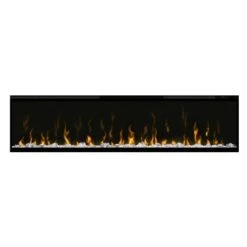 Dimplex IgniteXL 60-In Electric Fireplace W/ Driftwood Log Kit -electric fireplace Store Dimplex XLF60 Black Glass Media White Embers Orange Flames Closeup Silo ba4083f4 9a34 46ac 8445 ceda9d1d5672