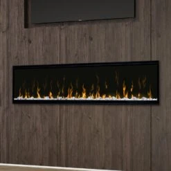 Dimplex 60 In. IgniteXL LED Built-In Linear Electric Fireplace - Multi-Fire XD Flame Technology - 1,000 SQ FT