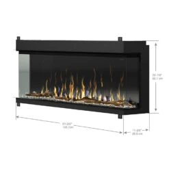 Dimplex IgniteXL Bold 60-In Smart Linear Electric Fireplace -electric fireplace Store Dimplex XLF6017 HD Black Dimensions 15eec432 ae28 4d62 a974 3800bbd3c2b9